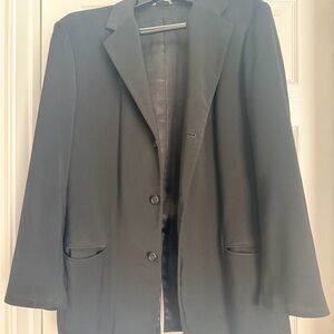 Armani COLLEZIONI Classic Black Men's Blazer